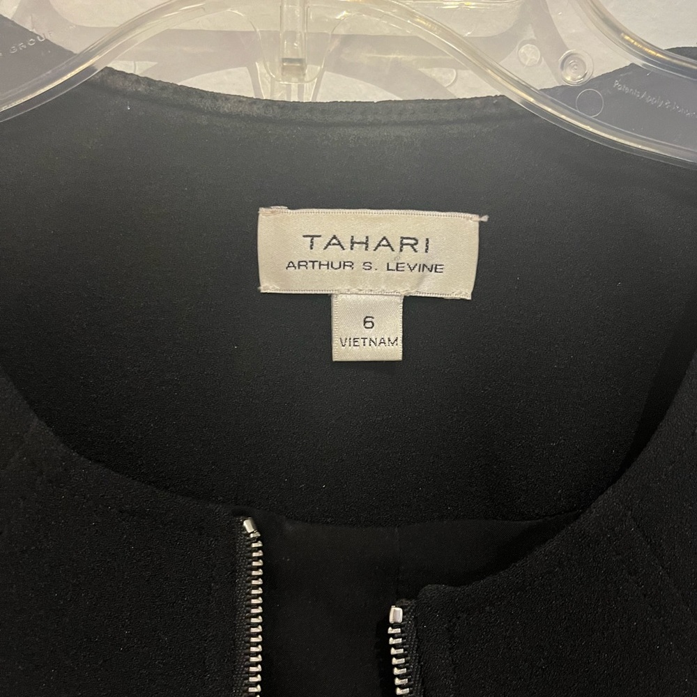 Tahari black jacket